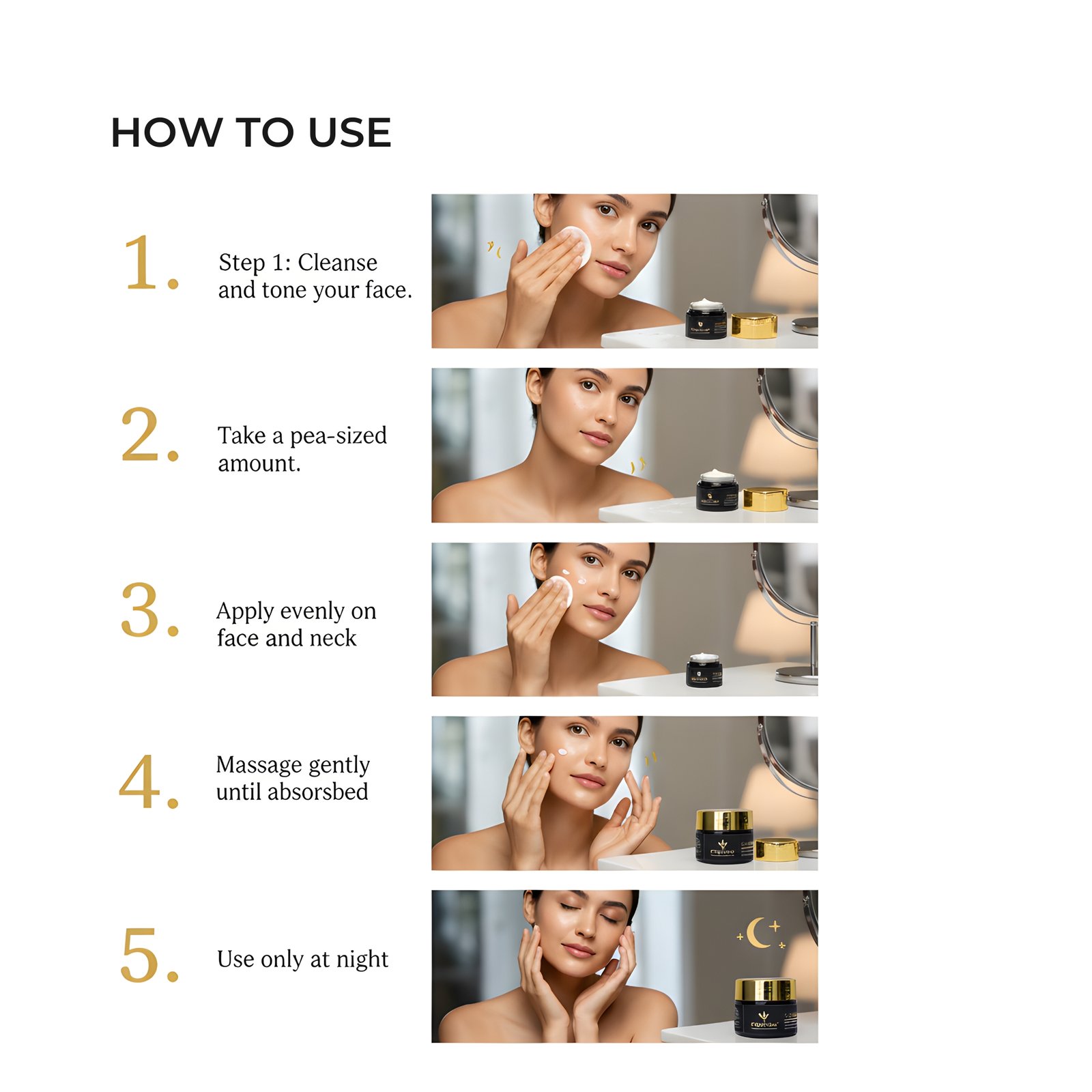 Night Glow Cream – Ayurvedic Cream thumbnail 4